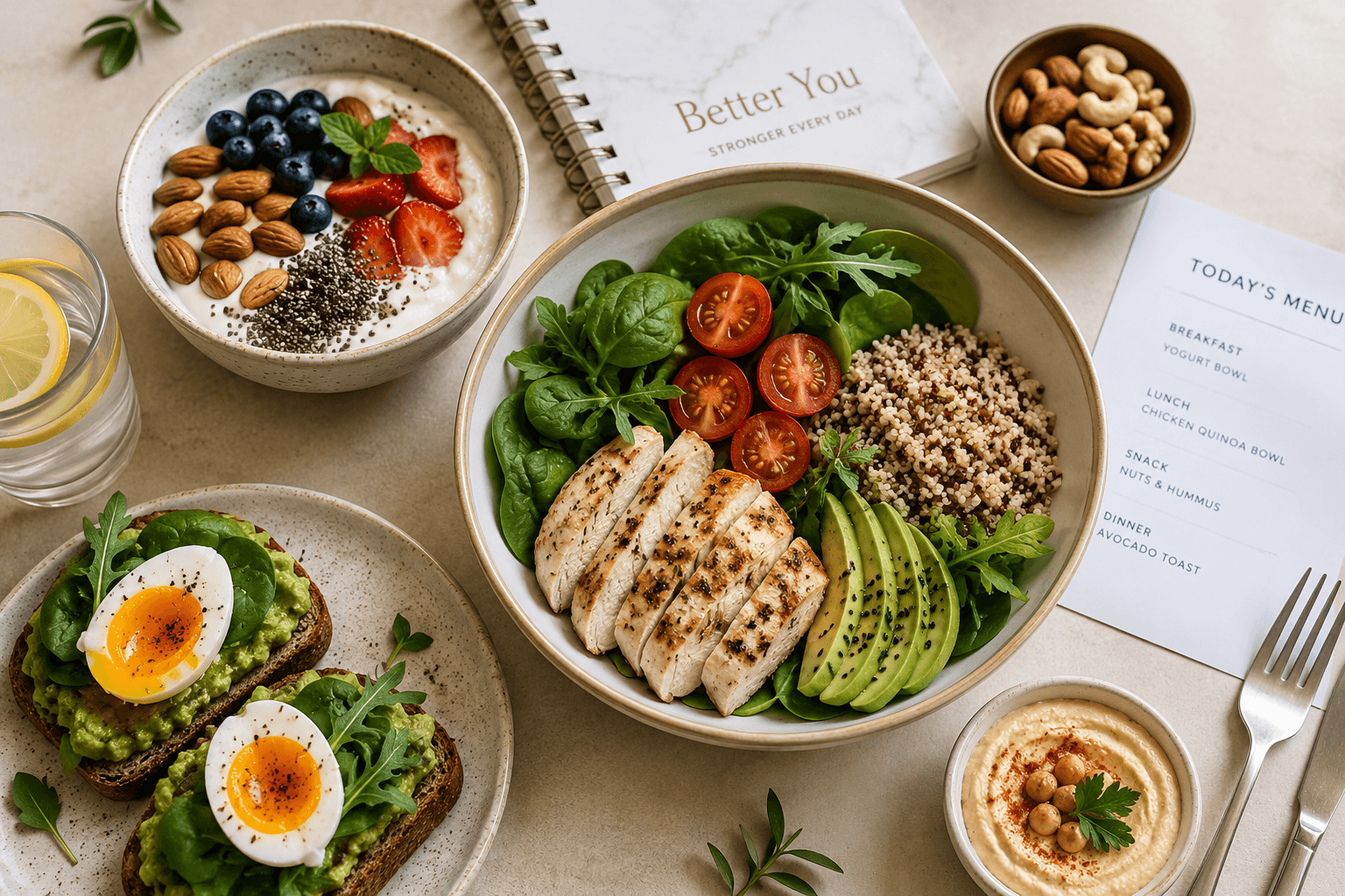 Balanced nutrition with My Better You - LIFE