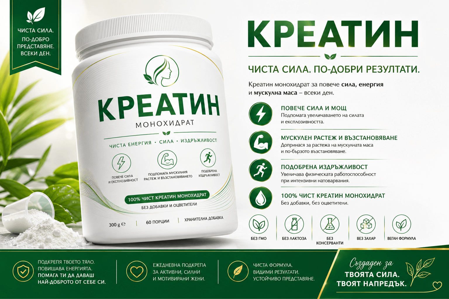 My Better You - LIFE Creatine — Монохидрат, 300 г